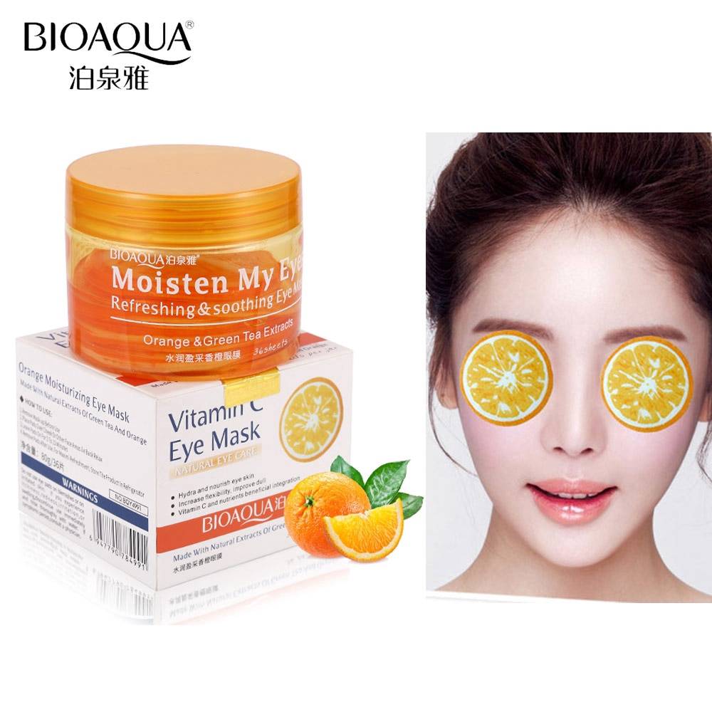 تصویر محصول ماسک دورچشم پرتقال ویتامین C بیوآکوا 60 عددی